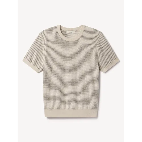  Feel Flows Linen Striped Tee